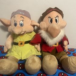 Disney Dopey And Grumpy 