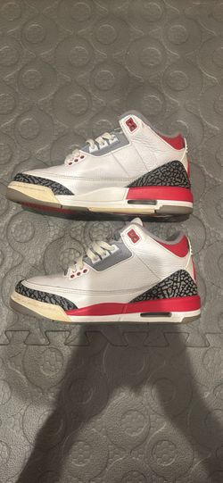 SIZE 5.5 JORDAN 3 FIRE RED
