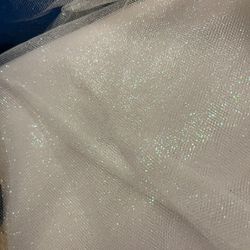 Tulle Fabric To Decorate. Shimmering Shine Tulle 