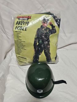 Army Force Youth Costume Size XL