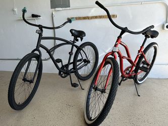 Two Beach Cruisers