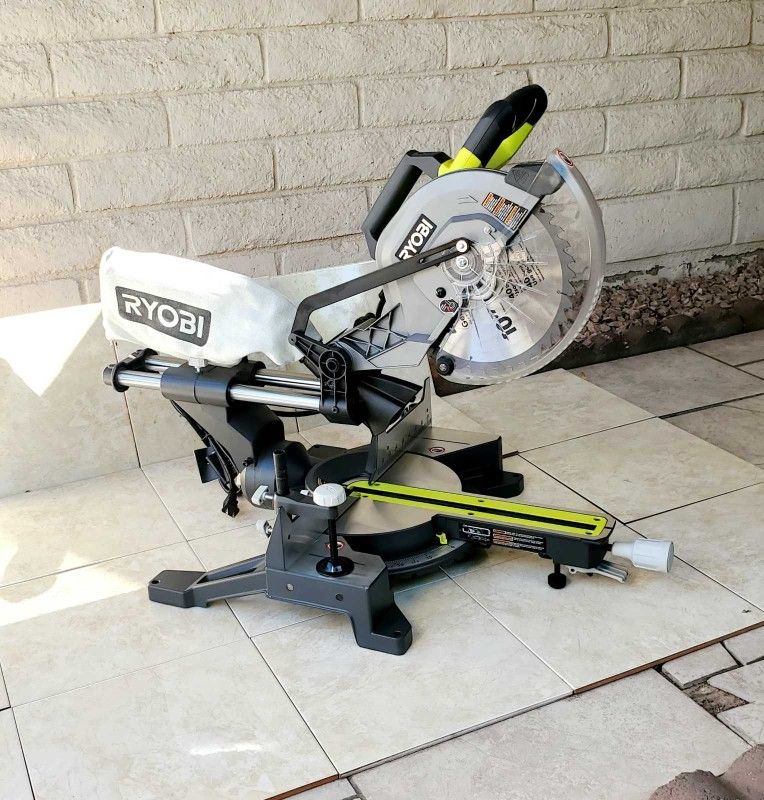 RYOBI corded 15 Amp 10in. Sliding Compound Miter Saw