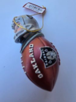 Vintage Oakland Raiders Ornament