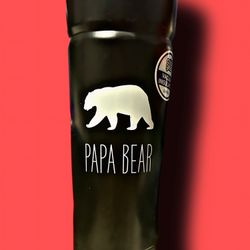 Cool Gear Papa Bear 32oz Stainless Steel Tumbler