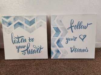 Follow your dreams room decor