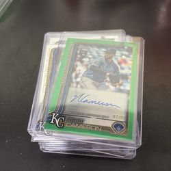 Baseball card collection