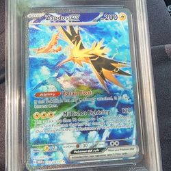 Pokemon Zapdos Sr Ags 10 Mint