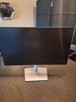 Dell Monitor with silver Stand