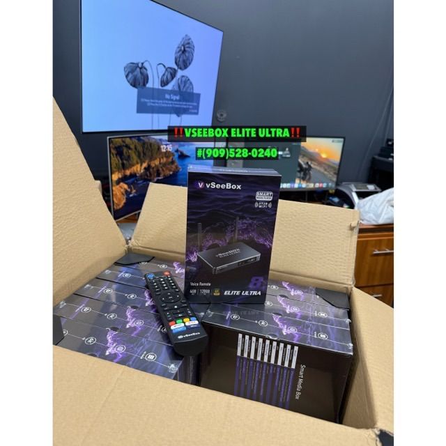 VSEEBOX V3PLUS VSEE BOX ELITE ULTRA SUPER TV BOX WHOLESALE DIRECT SUPERBOX SUPER BOX 1 YEAR WARRANTY