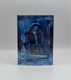 Topps Chrome WWE 2025 Blair Davenport frozenfractor