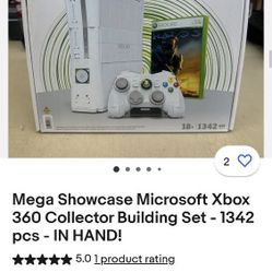 Mega Showcase Microsoft Xbox 360 Collector Building Set