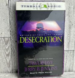 Desecration Antichrist Takes The Throne Tim LAHaye Audiobook Cassette 2001