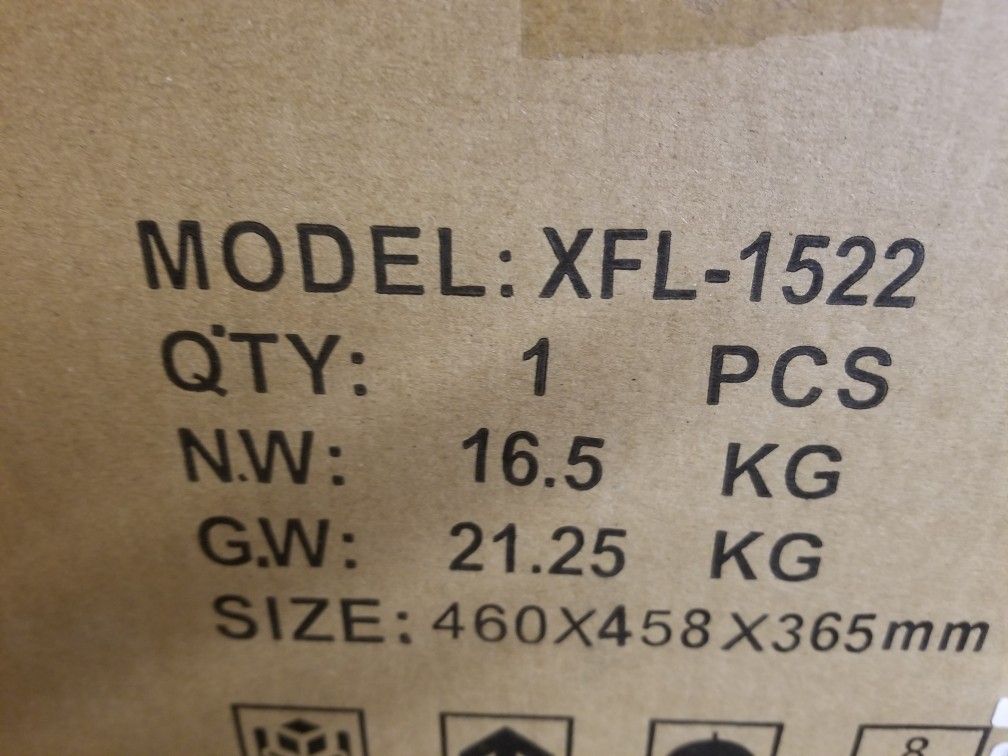 American bass xfl 15s new in cardboard dual 2