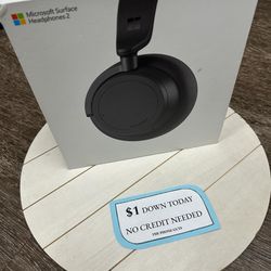 Microsoft Headphones 2 Wireless Headphones - Black Friday ! 10% Off! $1 DOWN Today
