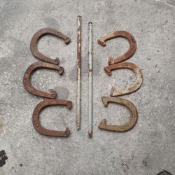 Pro Shot Horseshoes Set