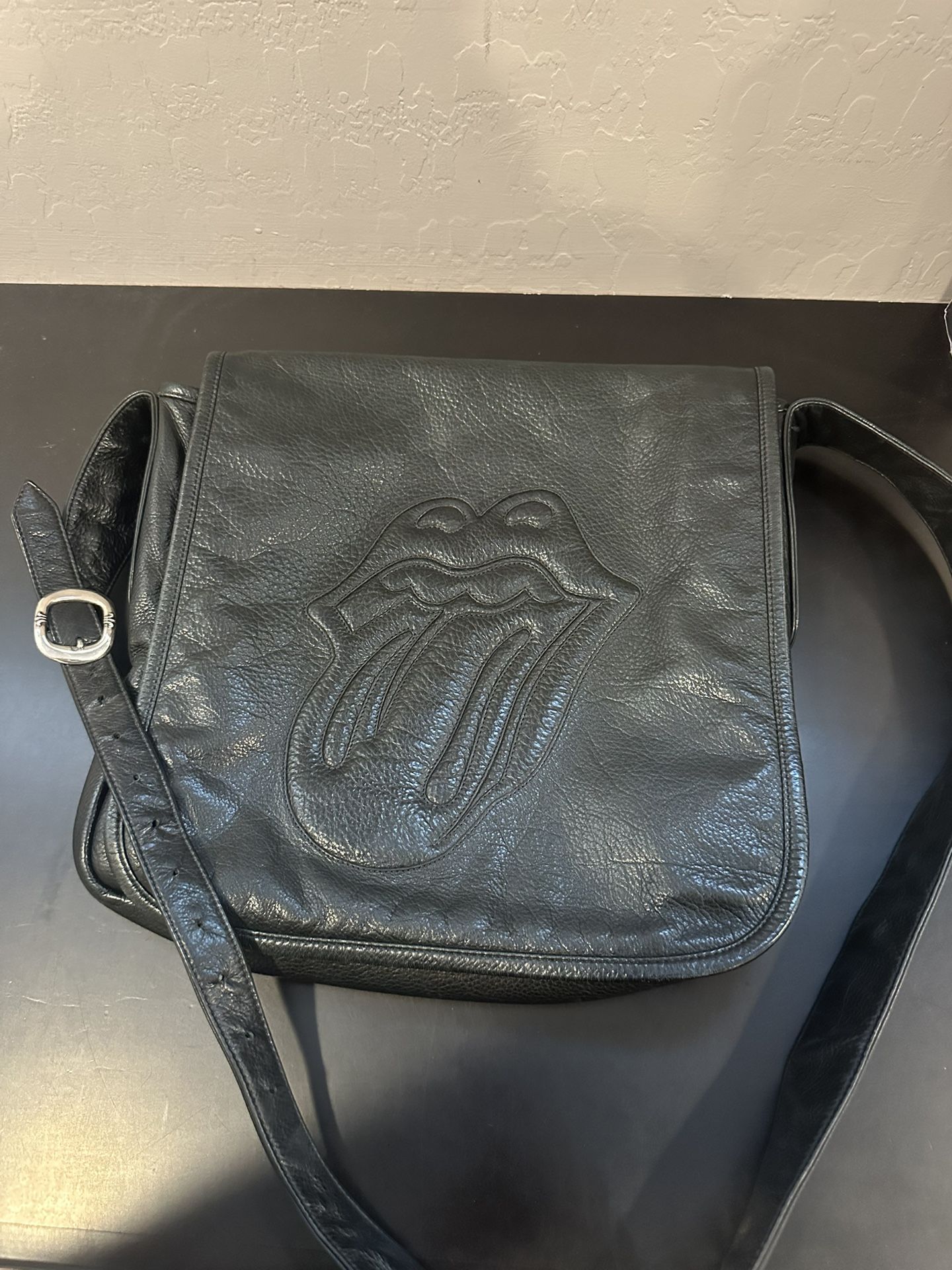 Chrome Hearts Rolling Stones Messenger Leather Bag Brand New With Receipt Vintage 2011 Authentic