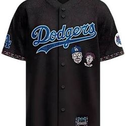 Brand New Dodger Stadium Exclusive Dia De Los Dodgers Jersey M