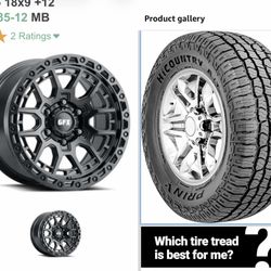 Rim And Tire Package NEW 