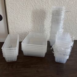 Drawer organizer bins - New