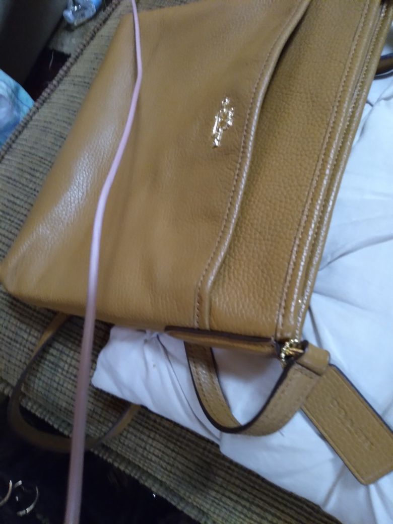 Coach cross body purse