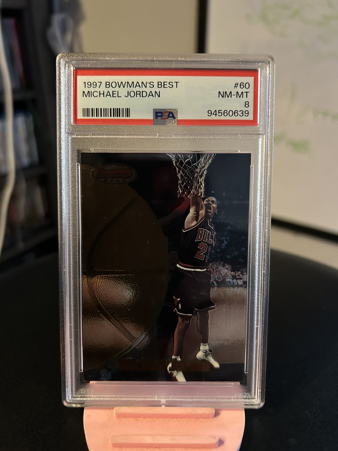 1997 Michael Jordan Bowman Best PSA8🔥