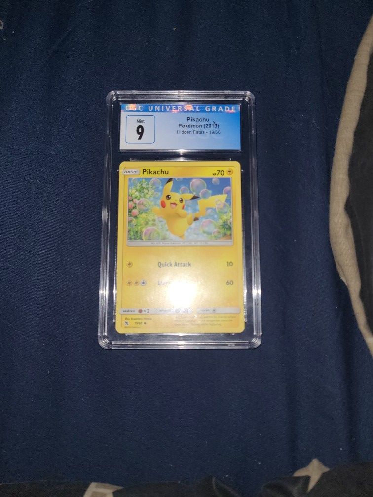 CGC Mint 9 Pikachu 19/68 (2019)