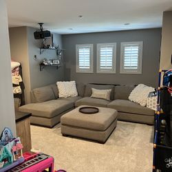 Couch With Ottoman