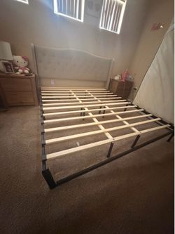King size bed frame