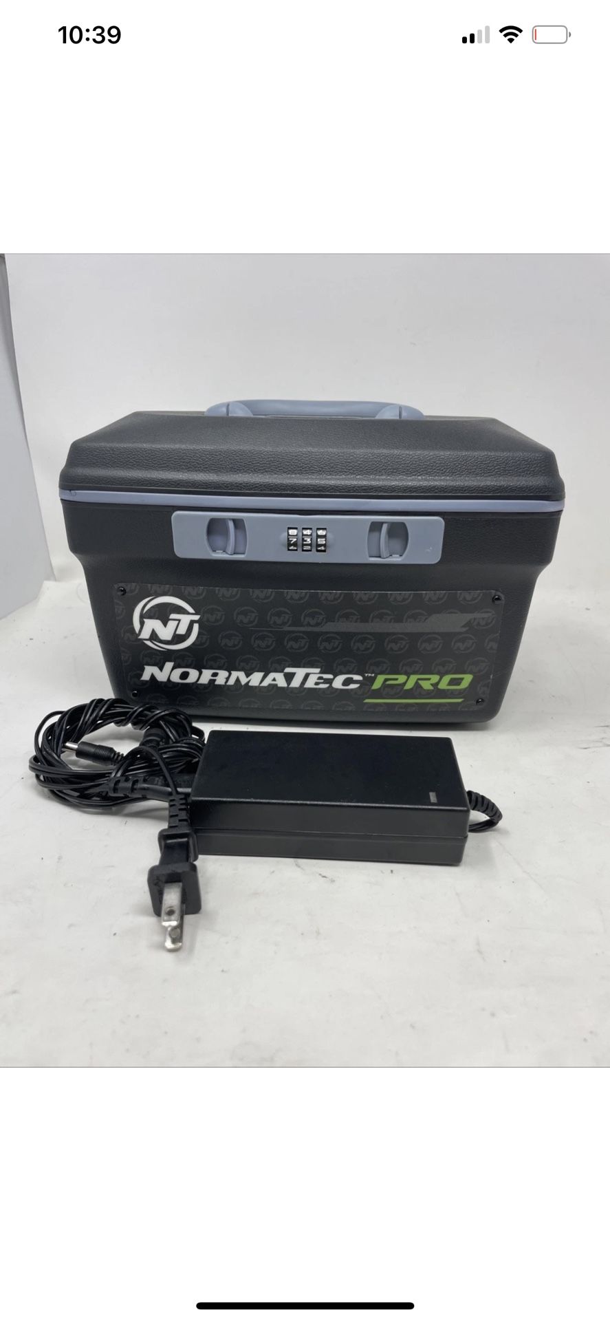 NORMATEC PRO AL-5C1A RECOVERY Only Device Work W / Adapter