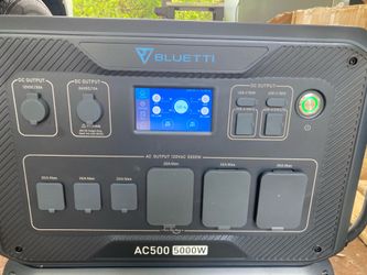 Bluetti AC500+B300K 5000W Power Station -Like New