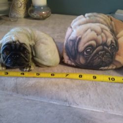 Pug Paperweight/collective Decor Bundle