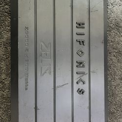 Hifonics Zeus Old School, Powerful Amplifier