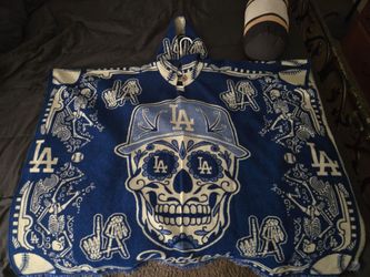Dodgers Hooded Poncho