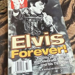 Two Elvis TV guides $20.00 Each