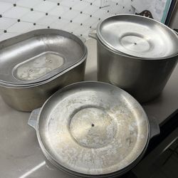 Magnalite Stock Pots x3