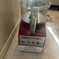 Robot Coupe R2BCLR Cutter Mixer With Clear Bowl 