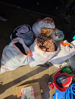 Free bags of clothes
