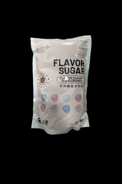 1kg Brown Sugar Flavor Sugar Solid Drinks Crystal Sugar - Cotton Candy Floss + Brown Sugar Boba Milk Tea Mix - New Sealed