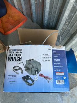 Electric Marine Winch