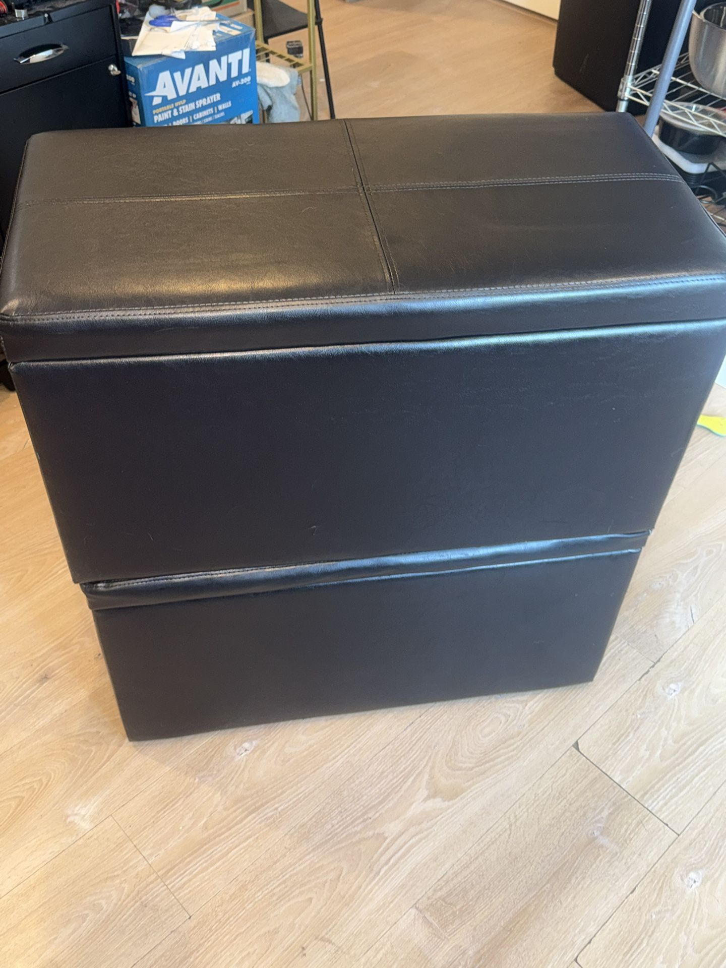 Leather Ottomans For Sale