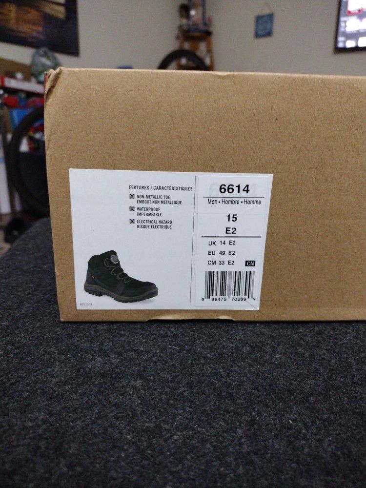 Brand Spanking New Red Wing Boots Size 15 Never Worn With Box" STEEL Toe Boots"