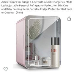 Mirror-Mini Fridge