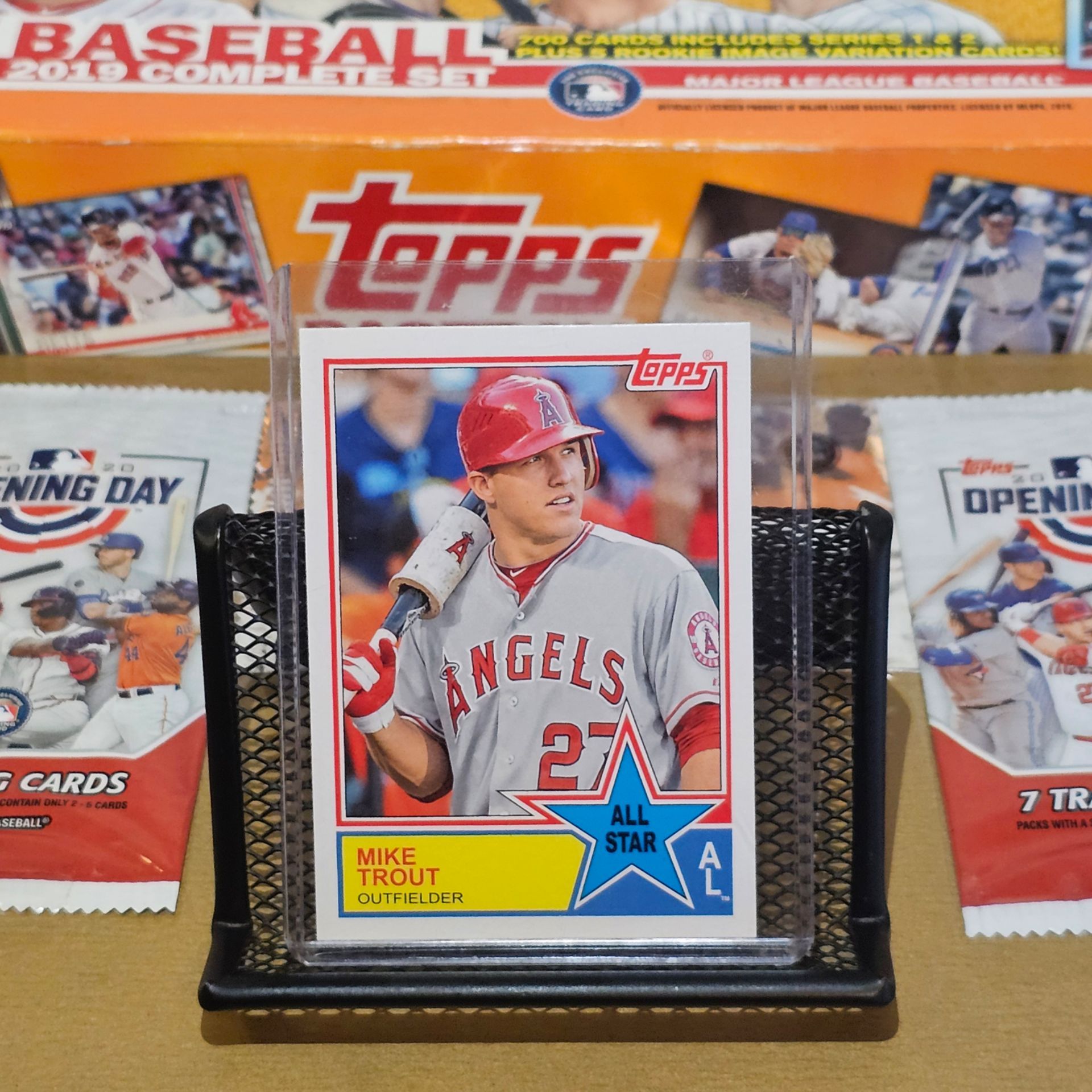 Mike Trout. 2013 Topps Archives - 1983 All-Stars. MLB. Los Angeles Angels.
