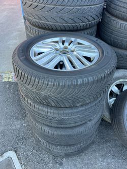 4 Honda Crosstour Rims And tires 17”