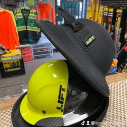 Lift safety DAX FIFTY 50 CARBON FIBER FULL BRIM HARDHAT ( includes hard hat case )