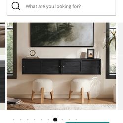 floating tv storage!