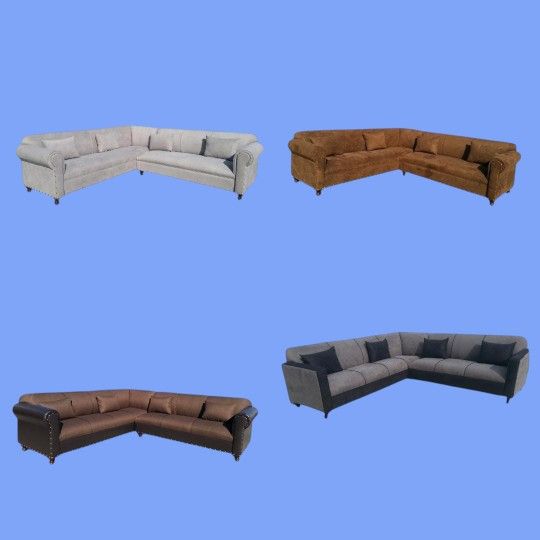 Brand NEW SECTIONAL COUCHES Sofas CHAISE Lounge