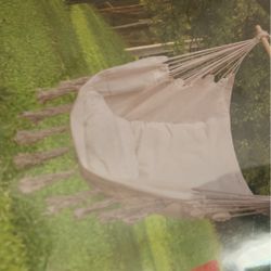 New Canvas Boho Hammock Swing 