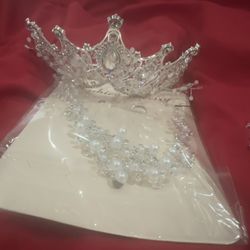 Artificial Baroque Wedding Jewelry Set