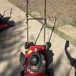 Hyper Tough 20" 125cc Gas Powered Walk-Behind Push Lawn Mower with Briggs & Stratton Engine, Red